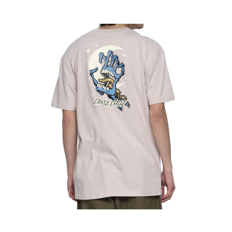 Cosmic Bone Hand T-Shirt - SANTA CRUZ