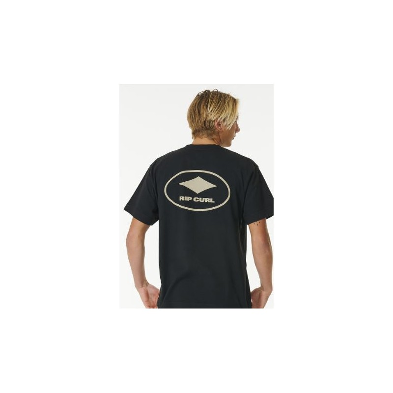 QUALITY SURF PRODUCTS OVAL TEE - RIPCURL 