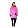 Poncho Plaid Viola - ALL-IN