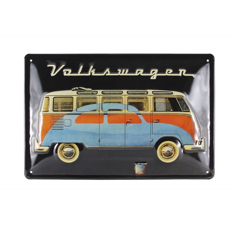 Plaque métal VW - VW COLLECTION Plaque métal VW - VW COLLECTION