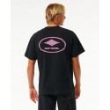 QUALITY SURF PRODUCTS OVAL TEE - RIP CURL 