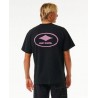 QUALITY SURF PRODUCTS OVAL TEE - RIP CURL