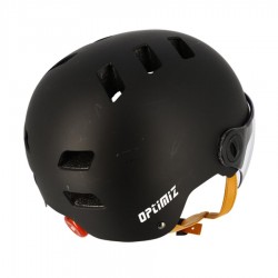 CASQUE URBAIN NOIR Taille L 59/62 - OPTIMIZ 
