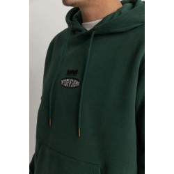 EMBROIDERED FLEECE HOOD - RHYTHM 