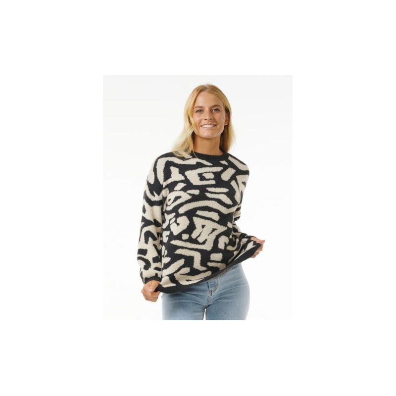 THE SEARCH JAQUARD CREW - RIP CURL THE SEARCH JAQUARD CREW - RIP CURL