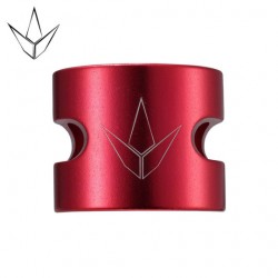 CLAMP 2 BOLTS TWIN SLIT ROUGE - BLUNT 