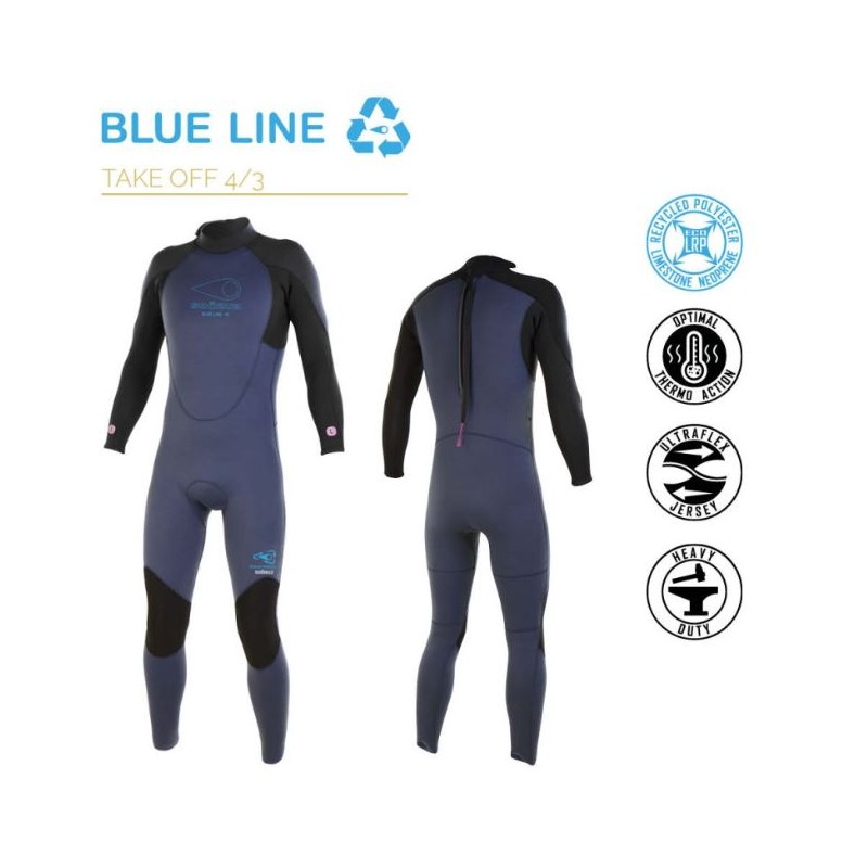 FIGHTER PRO JORGANN 4/3mm zip free - SOORUZ