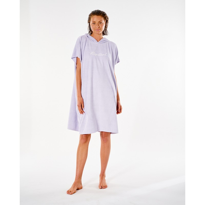 SCRIPT HOODED TOWEL