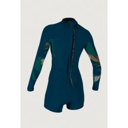 Wms Bahia 2/1 Back Zip L/S Spring