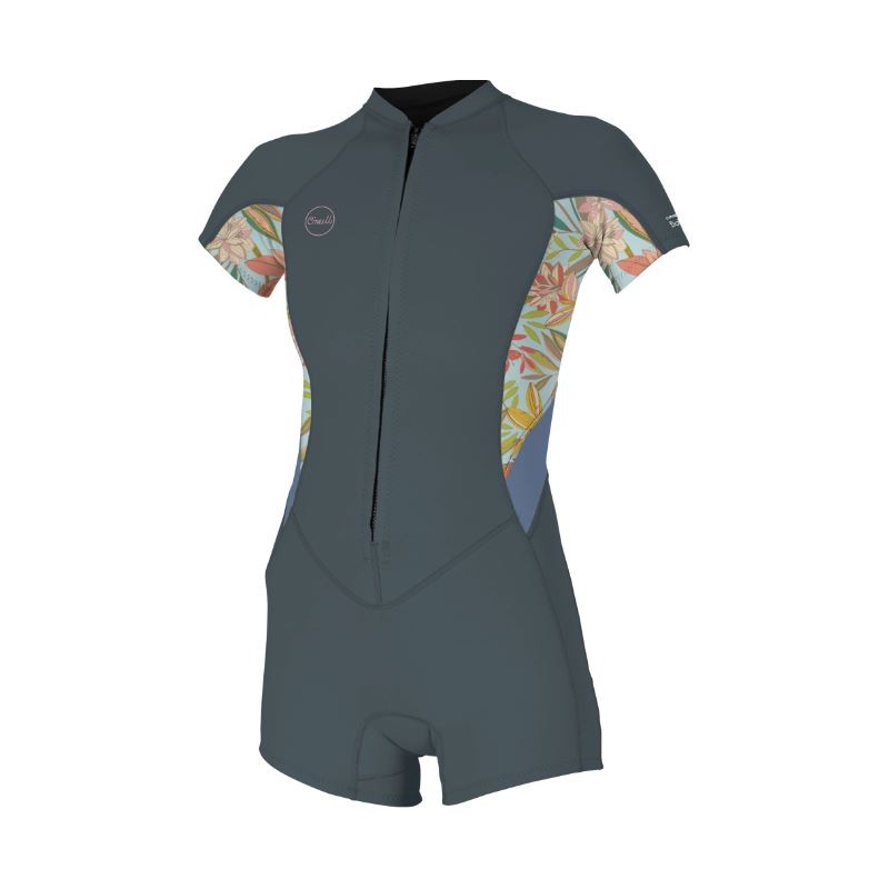 Wms Bahia 2/1 Front Zip S/S Spring