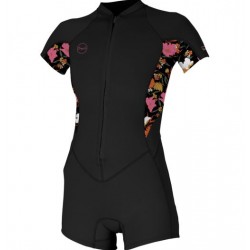 Wms Bahia 2/1 Front Zip S/S Spring