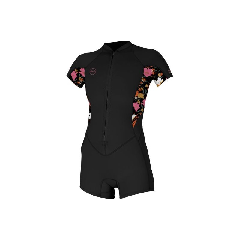 Wms Bahia 2/1 Front Zip S/S Spring