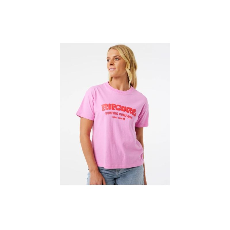 SURF PUFF RELAXED TEE - RIP CURL SURF PUFF RELAXED TEE - RIP CURL