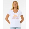 CALA V-NECK TEE - RIP CURL
