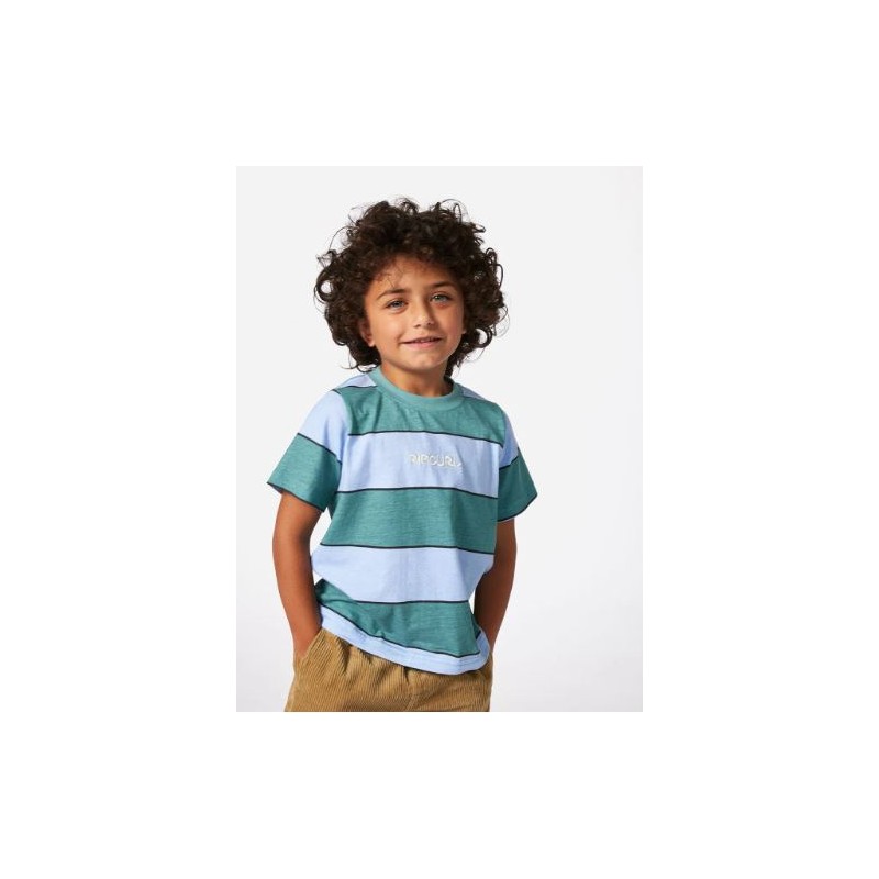 GROM ENERGY STRIPE TEE - RIP CURL 