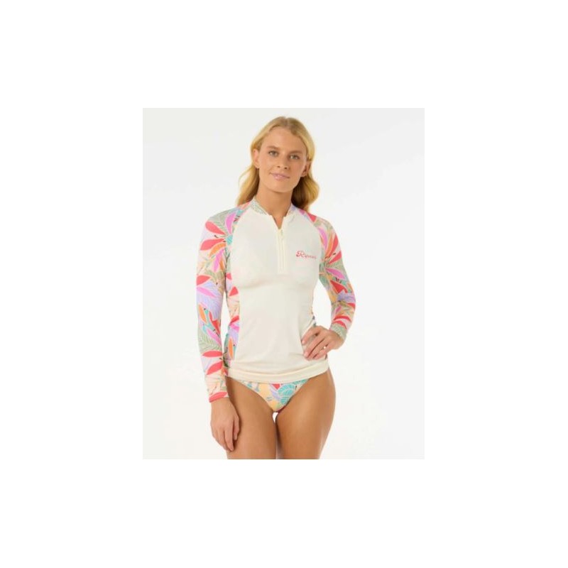 CALA VADELLA LS UPF RASH VEST - RIP CURL CALA VADELLA LS UPF RASH VEST - RIP CURL