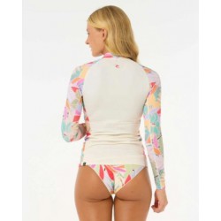 CALA VADELLA LS UPF RASH VEST - RIP CURL 