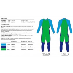 Combinaison Triathlon HALI PLUS - MAKO 