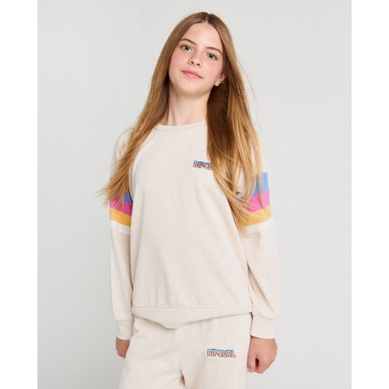 LAS DALIAS RAGLAN CREW - RIP CURL 
