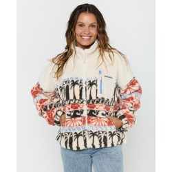 OCEANIC ZIP THRU POLAR FLEECE - RIP CURL 