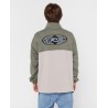 HERITAGE OVAL 1/4 ZIP CREW - RIP CURL