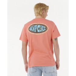 RAW ENERGY DE OVAL TEE - RIP CURL  