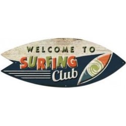 PLAQUE SURFING CLUB - SURFPISTOLS 