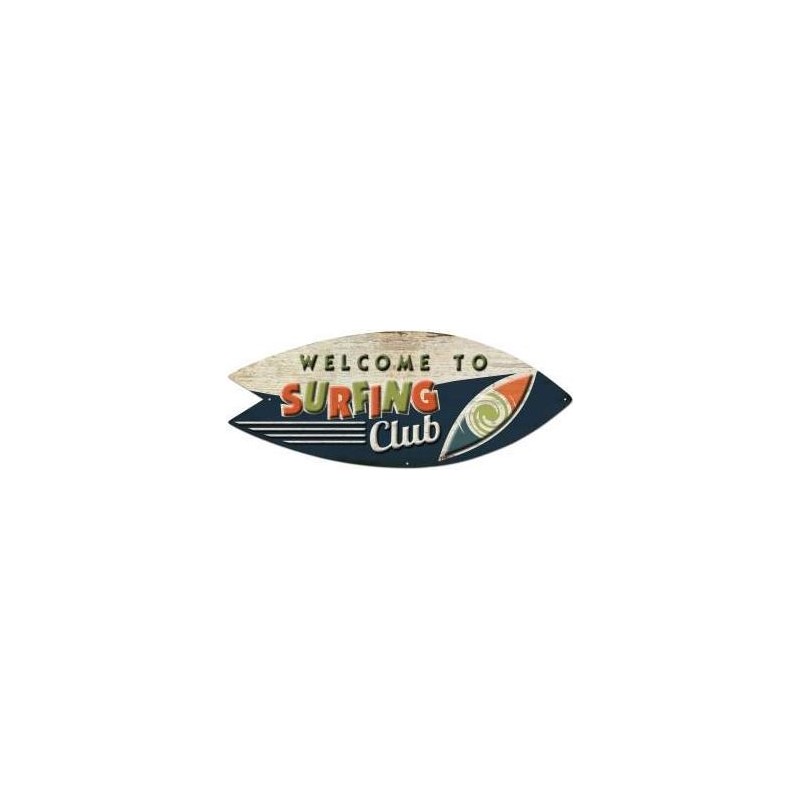 PLAQUE SURFING CLUB - SURFPISTOLS PLAQUE SURFING CLUB - SURFPISTOLS