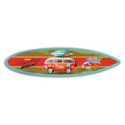 TABLEAU WOOD SURFING MINI BUS - SURFPISTOLS 
