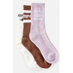 ICONS OF SURF SOCK 3-PK