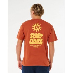 PACIFIC RINSE GLASS OFF TEE - RIP CURL 