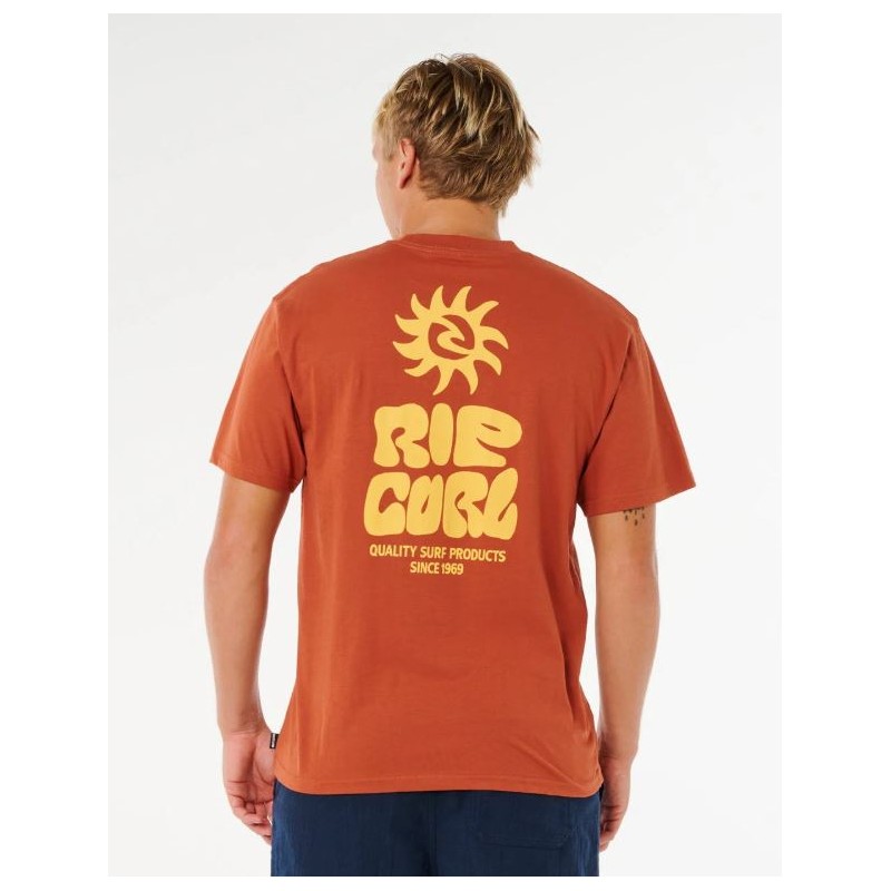 PACIFIC RINSE GLASS OFF TEE - RIP CURL 