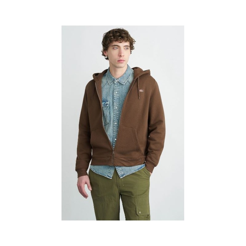 OAKPORT ZIP HOODIE TIMBER - DICKIES 