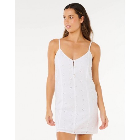 OASIS BRODERIE SLIP DRESS - RIP CURL
