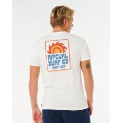 PACIFIC RINSE SUNRISE TEE - RIP CURL 