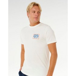 PACIFIC RINSE SUNRISE TEE - RIP CURL 