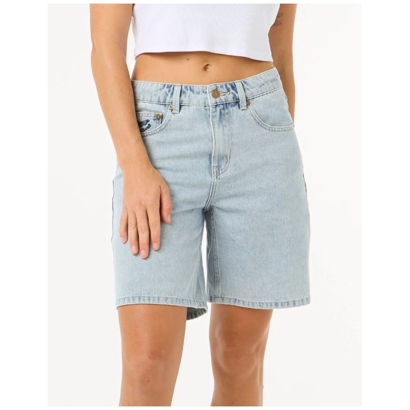 AGGIE RELAXED DENIM SHORT - RIP CURL 