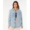 SURF SIDE RELAXED DENIM SHIRT - RIP CURL
