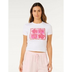 SURF SIDE FITTED TEE - RIP CURL 