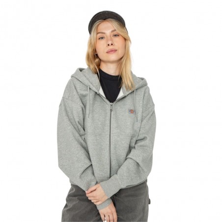 OAKPORT ZIP HOODIE HEATHER - DICKIES 