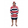 PONCHO PLAID HAWAII - ALL IN